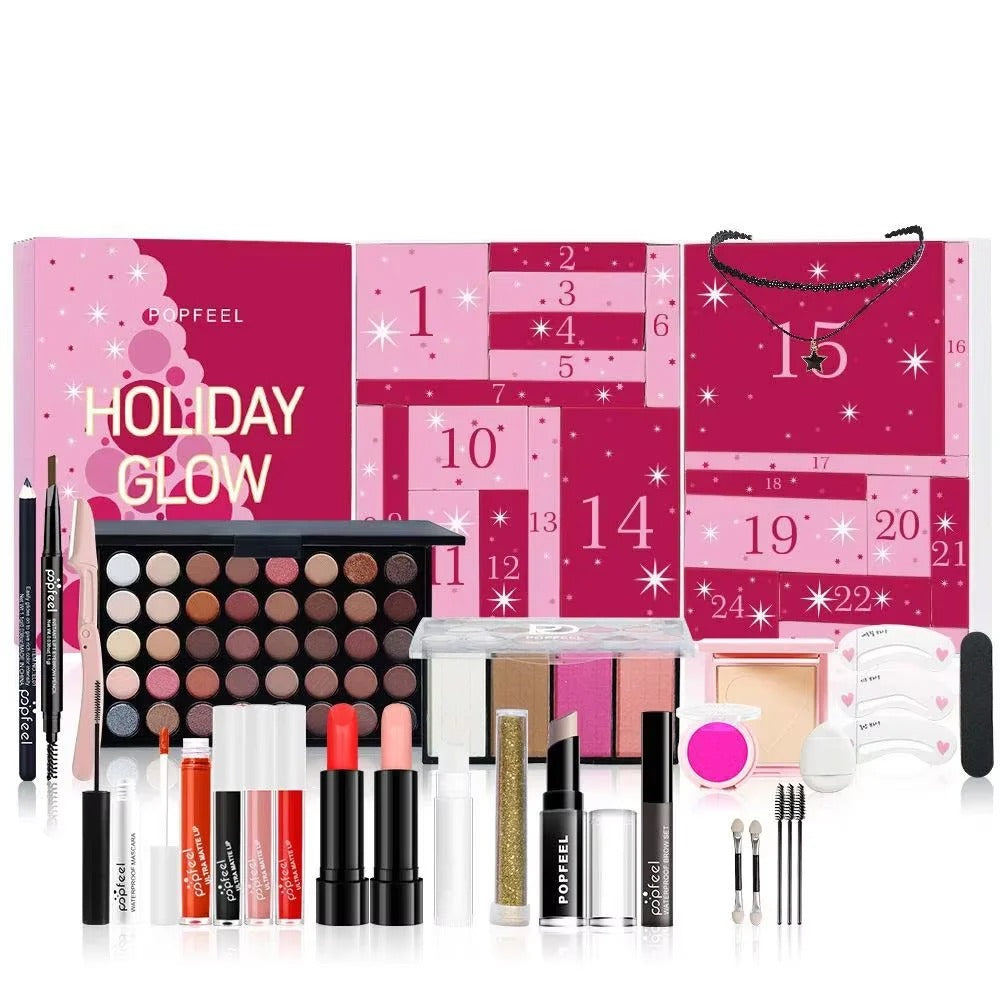Eye Makeup Set Eye Shadow Palette Eyeliner Pencil Eye Black Eyebrow Pencil Makeup Kit Women's Holiday Blind Box Cosmetics