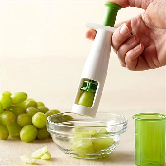 1pc,MultiFunctional Grape Cutter,Grape Kitchen Accessories, Cake Decoration Tool, Fruit Slicer, Kitchen Tools