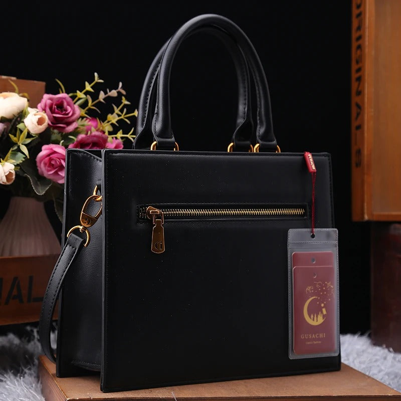 Vintage and Luxury Designer Bag with Delicate Embroidery Cat Printing Women Popular and Fashionable Tote Bag with Large Capacity